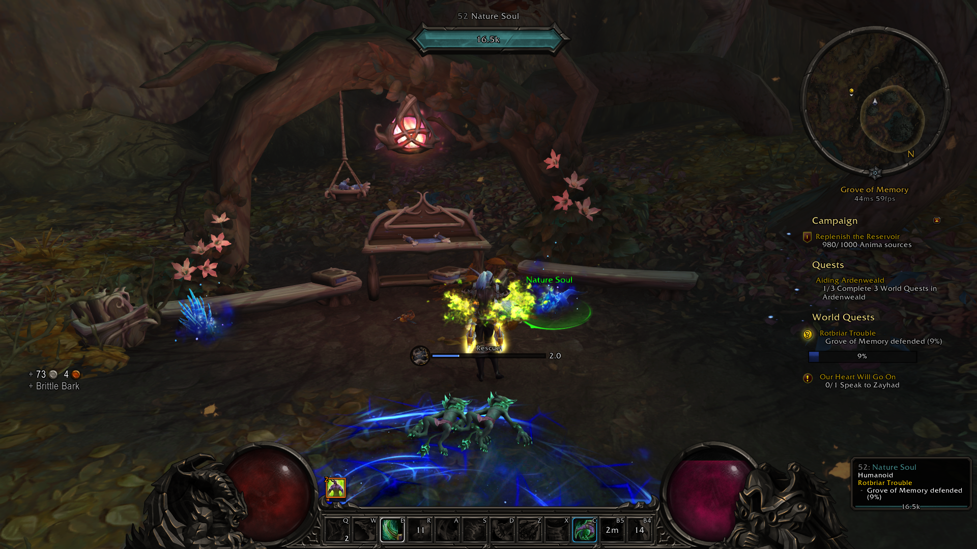 DiabolicUI screenshot 1