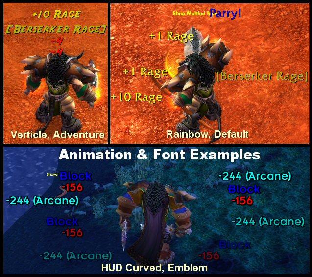 Scrolling Combat Text screenshot 1